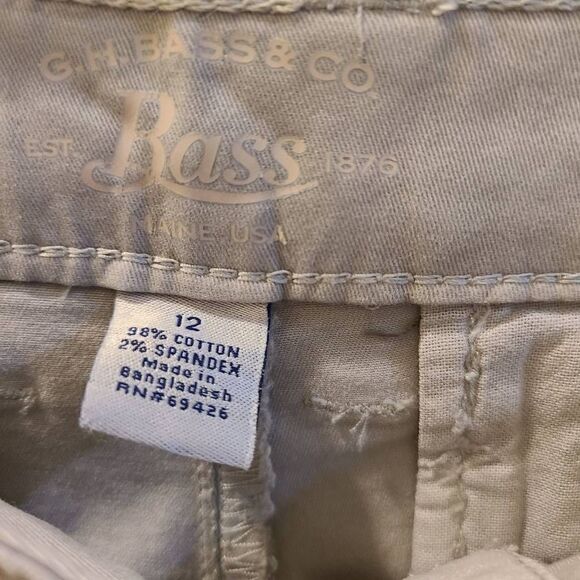 G.H Bass Co women girlfriend fit pants size 12 - Picture 8 of 11